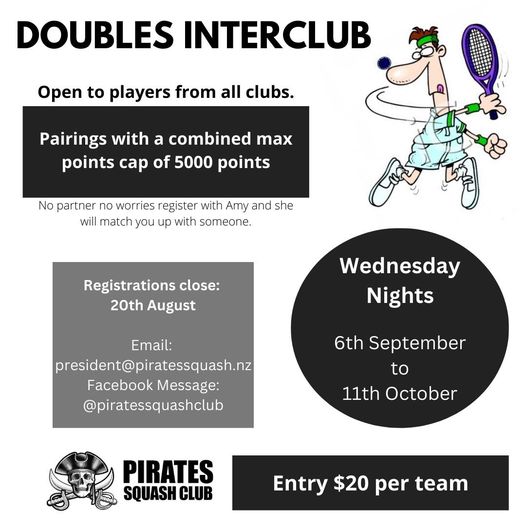 Doubles Interclub 2023